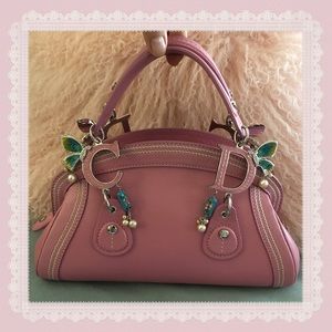 Christian Dior Pink Butterfly Bag